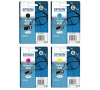 Epson Occhiali originali 408L nero (XL) + 408 ciano, magenta, giallo (standard), Multipack Workforce Pro WF-C4310DW, WF-C4810DTWF