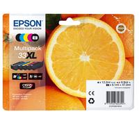 Epson Oranges Multipack 5-colours 33XL Claria Premium Ink C13T33574011