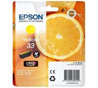 EPSON - Original Epson Cartuccia D'inchiostro Giallo C13t33444010 T3344 ~300 Pagine 4.5ml
