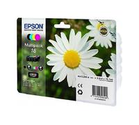 EPSON pacco da 4 cartucce inkjet, serie margherita ,18