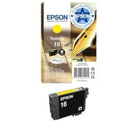 Originale Epson WorkForce WF-2630 WF Cartuccia stampante (16 / C 13 T 16244022) giallo, 165 pagine, 5.4 cent per pagina, Contenuto: 3 ml