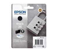 Epson padlock singlepack black 35 durabrite ultra ink