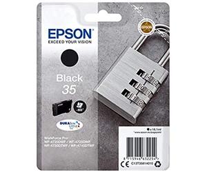 Epson Padlock Singlepack Black 35 DURABrite Ultra Ink