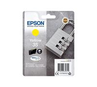Epson Padlock Singlepack Yellow 35 DURABrite Ultra Ink Resa C13T35844010