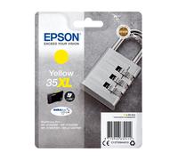 Epson 35 Serie Lucchetto, Cartuccia Originale Getto d'Inchiostro DURABrite Ultra, Formato XL, Giallo