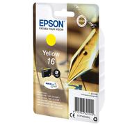 Originale Epson WorkForce WF-2630 WF Cartuccia stampante (16 / C 13 T 16244022) giallo, 165 pagine, 5.4 cent per pagina, Contenuto: 3 ml
