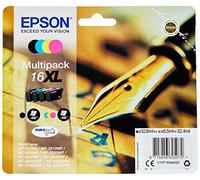 Epson Pen and crossword Cartuccia Penna e cruciverba Nero Inchiostri DURABrite Ultra 16XL