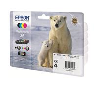 Epson Polar bear Multipack 26 (4 colori: NCMG) Nero Ciano C13T26164010