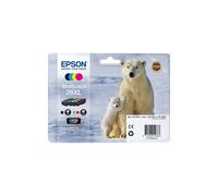 Epson polar bear multipack 26xl (4 colori xl : ncmg)