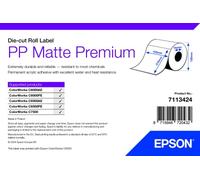 Epson Etichette autoadesive fustellate 7113424 - PP Matte, Rotolo 105x210 mm Bianco, 259 etichette