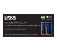 Epson Premium Canvas Satin, in rotoli da 111,8cm [44''] x 12,19m. (Epson Premier