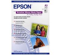 Epson Premium Glossy Photo Paper 255 g, A3 - 20 fogli