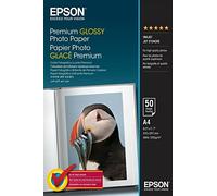 Epson Premium Glossy Photo Paper - A4 - 50 Fogli