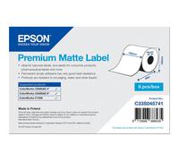 Epson Premium Matte Label Continuous Roll: 102mm x 60m C33S045741