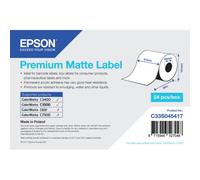 Epson Premium Matte Label - Continuous Roll: 51mm x 35m