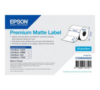 Epson Premium Matte Label Die-cut Roll: 102mm x 76mm 440 C33S045532