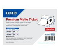 Epson Premium Matte Ticket Roll: 102mm x 50m Opaco 107 g/m² C33S045390