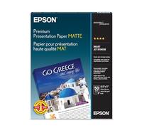 Epson Premium Presentation Paper Matte - 8.5" x 11" - 50 Sheets Carta Fotografica