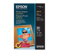 Epson Premium Quality Durable Professional-grade Glossy Photo Paper 50pc (4x6in)