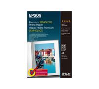 C13S041332 Epson Premium Semi-Gloss Photo Paper - A4 - 20 Fogli