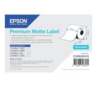 Epson Premium Matte Label - Continuous Roll: 76mm x 35m