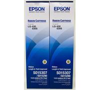 EPSON S015307 NASTRO ORIGINALE NERO PER EPSON LQ-630/LQ-630S ( X 2 pezzi)