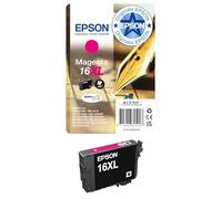 Epson Serie 16XL Penna e Cruciverba - Cartucce originali DURABrite Ultra per Stampante Inkjet, Single Pack 1 Colore (Magenta) Formato XL, Stampe Casa/Ufficio fino 450 Pagine, Confezione Retail