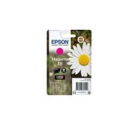 Epson Serie 18 Margherita - Cartucce originali Claria Home per Stampante Inkjet, Single Pack 1 Colore (Magenta) Formato STD, Stampe Casa/Ufficio fino 180 Pagine, Confezione Retail