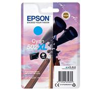 Originale Epson WorkForce WF-2860 DWF Cartuccia stampante (502XL / C 13 T 02W24020) ciano, 470 pagine, 3.21 cent per pagina, Contenuto: 6 ml