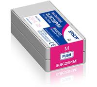 TM-C3500 Epson SJIC22P-M Cartuccia d'inchiostro magenta Originale C33S020603