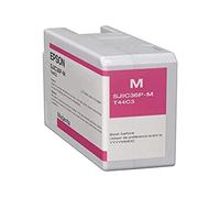 ORIGINALE Epson Cartuccia d'inchiostro magenta C13T44C340 SJIC36P-M 80ml
