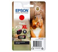 Epson Squirrel Singlepack Red 478XL Claria Photo HD Ink