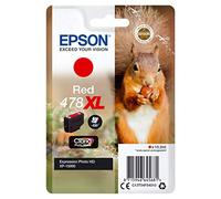 Epson Squirrel Singlepack Red 478XL Claria Photo HD Ink
