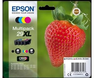 EPSON STRAWBERRY MULTIPACK 4-COLOURS 29XL CLARIA HOME INK