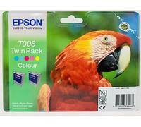 EPSON T00840310 TWINPACK ORIGINALE COLORE STYLUS PHOTO 790/870/875DC/890/895