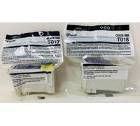 EPSON T017+T018 CARTUCCIA INK JET ORIGINALE NERO+COLORE STYLUS COLOR 680/685