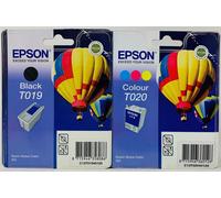 EPSON T019+T020 CARTUCCIA INK JET ORIGINALE NERO+COLORE EPSON STYLUS COLOR 880