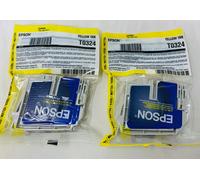 EPSON T0324 CARTUCCIA INK JET ORIGINALE GIALLO C70/C80/C82/CX5200/CX5400 (X 2PZ)