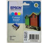 EPSON T037 CARTUCCIA ORIGINALE COLORE PER EPSON STYLUS C42/C44/C46 (180PG)