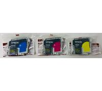 EPSON T0422/T0423/T0424 ORIGINALE CIANO/MAGENTA/GIALLO STYLUS C82/CX5200/5400