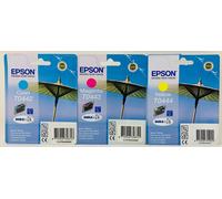 EPSON T0442/T0443/T0444 ORIGINALE CIANO/MAGENTA/GIALLO STYLUS C64/C66/C84/C86