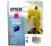 EPSON T0483 CARTUCCIA ORIGINALE MAGENTA STYLUS PHOTO R200/R300/320 [A BOX]
