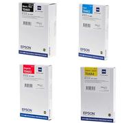 Epson T04A1, T04A2, T04A3, T04A4 XXL Cartucce d'inchiostro originali nero, ciano, giallo, magenta Multipack per WorkforcePro WFC8190, WFC8610, WFC8690