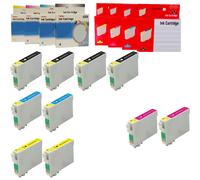 EPSON T0551 T0552 T0553 T0554 CARTUCCIA COMPATIBILE NO ORIGINALE BK C M Y KIT