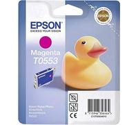 Original Epson Cartuccia D'inchiostro Magenta C13 T05534010 T0553 ~290 Pagine 8ml