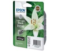 Epson T0599 Cartuccia d'inchiostro originale grigio chiaro per R2400 - Nouvo
