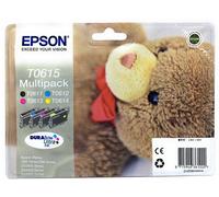 Epson T0615 Multipack nero / ciano / magenta / giallo Originale C13T06154010