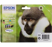 Epson T0895 Multipack nero / ciano / magenta / giallo Originale C13T08954010