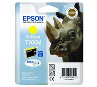 Originale Epson Stylus SX 510 W Cartuccia stampante (T1004 / C 13 T 10044010) giallo, 990 pagine, 1.76 cent per pagina, Contenuto: 11 ml
