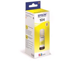Epson T104 Bottiglia di inchiostro giallo EcoTank
